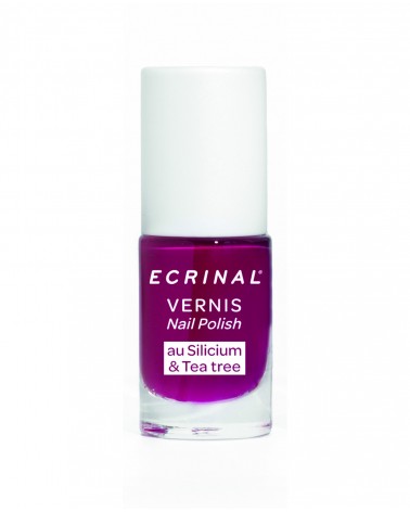 Vernis Coloré Silicium et Tea Tree Prune